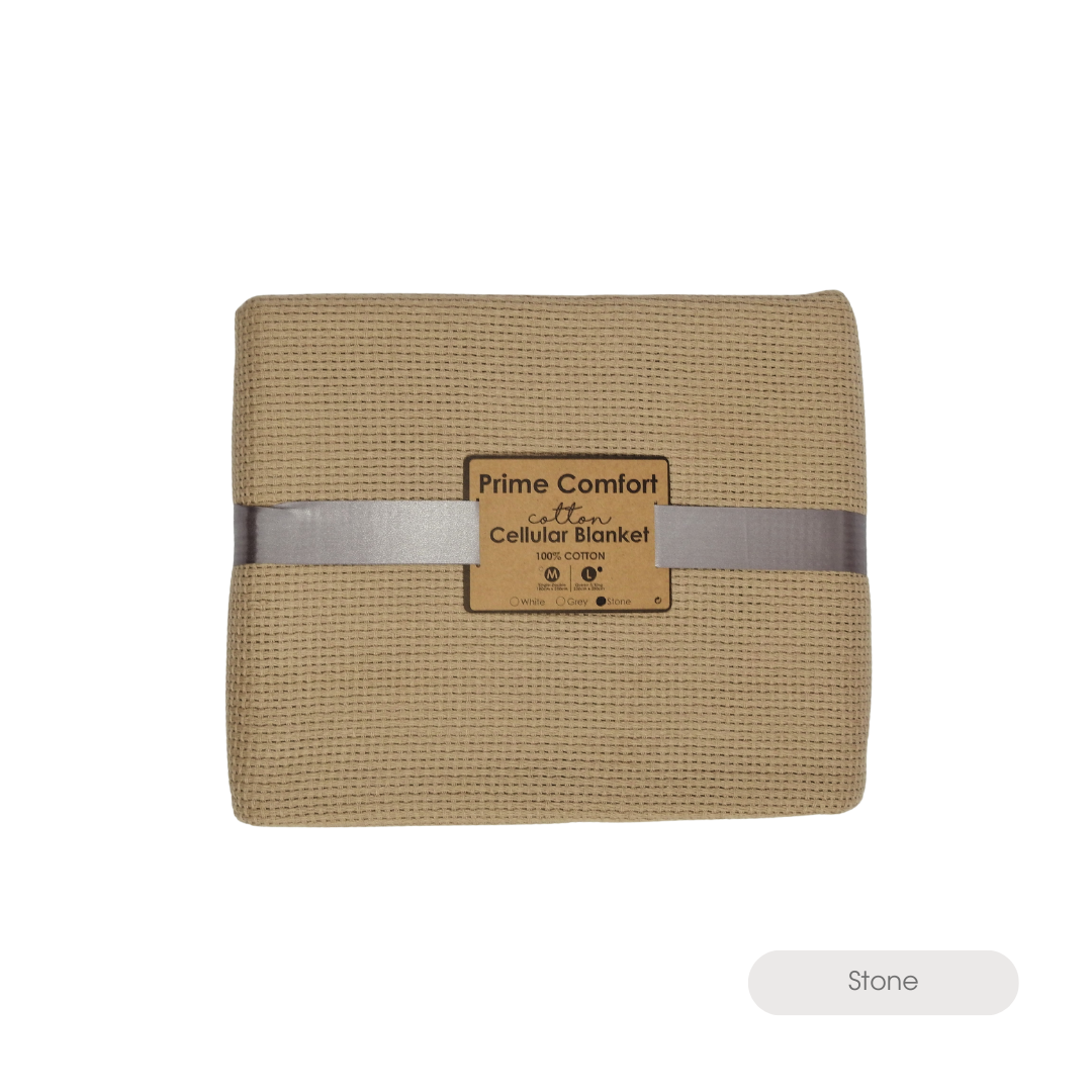 Cotton Cellular Blankets