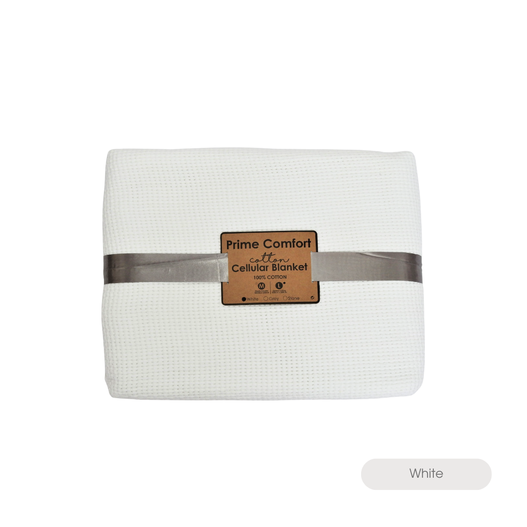 Cotton Cellular Blankets