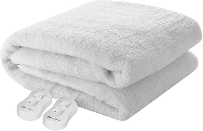 Sherpa Fitted Electric Blanket