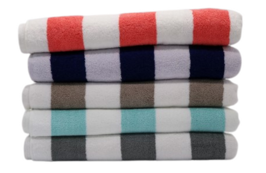 Glodina Broad Stripe Pool Towel